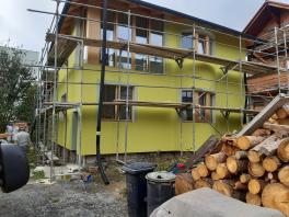 Fasáda domu ve Světlé nad Sázavou